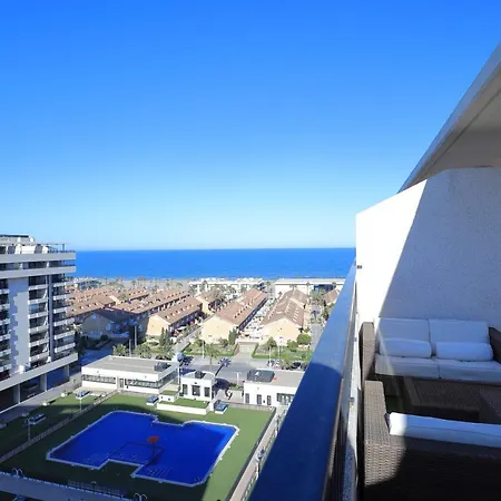Atico Patacona Playa Apartment *